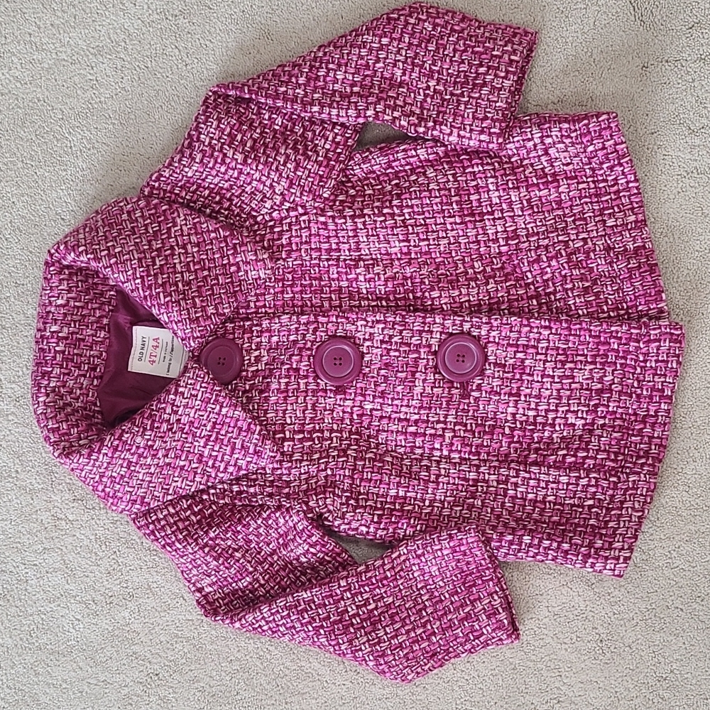 Old Navy Toddler Peacoat Pink